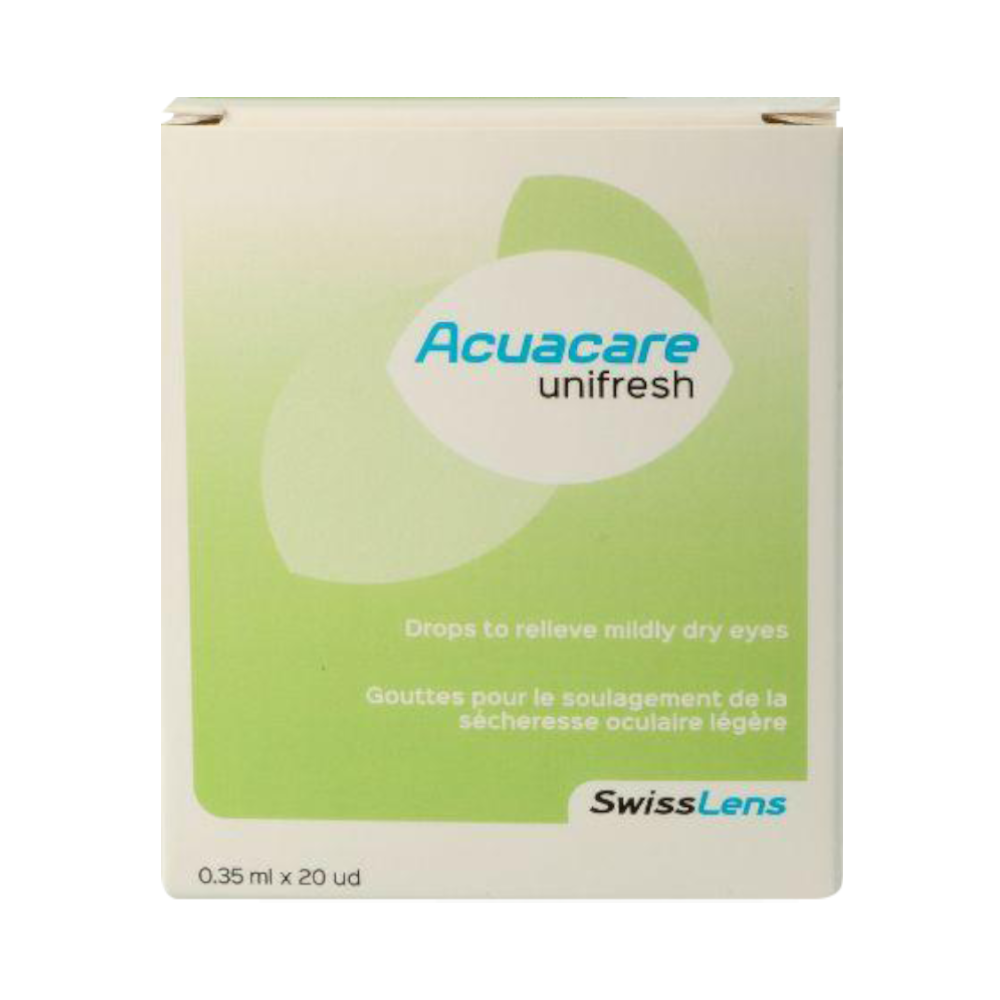 Acuacare unifresh - 20 x 0.35ml single-dose 
