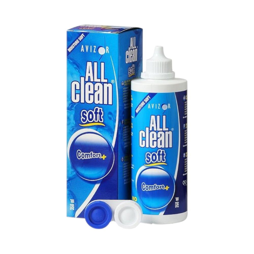 ALL clean soft Comfort+ - 350ml + contenitore per lenti 