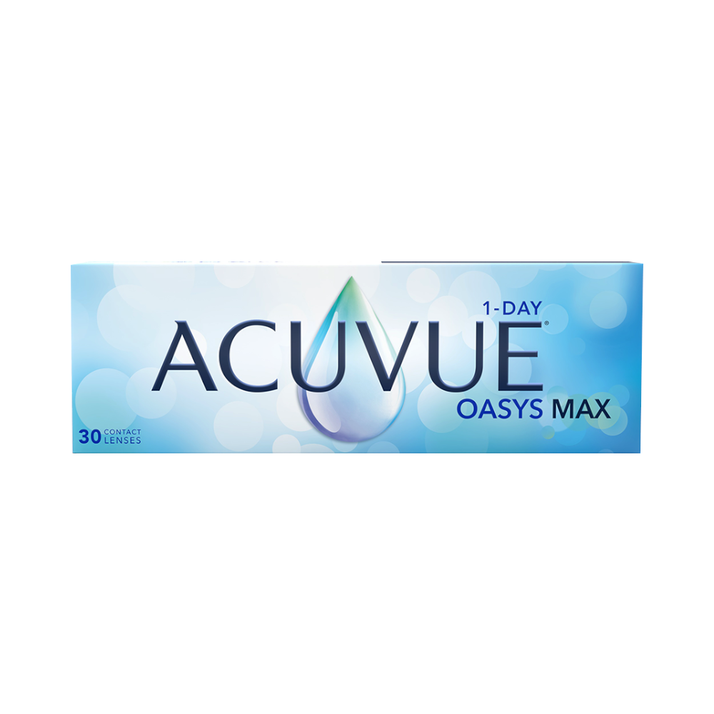 Acuvue Oasys 1-Day MAX - 30 daily lenses 