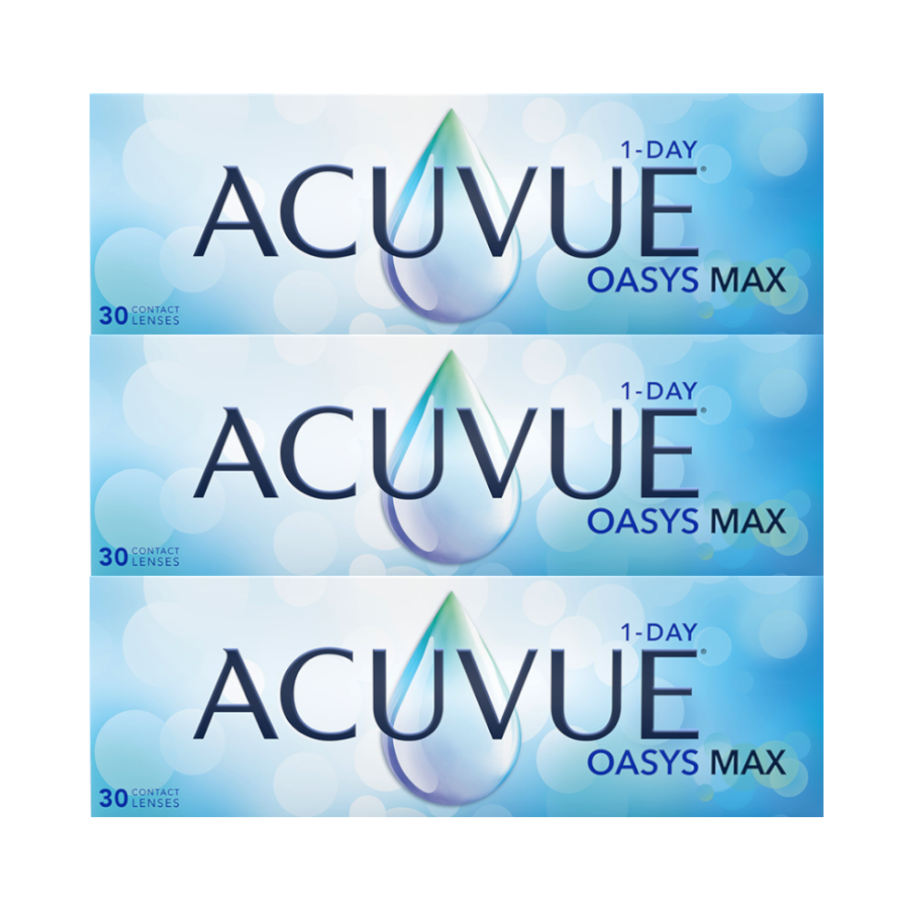 Acuvue Oasys 1-Day MAX - 90 Tageslinsen 