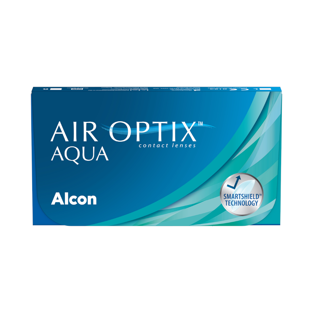Air Optix AQUA - 3 lentilles mensuelles 