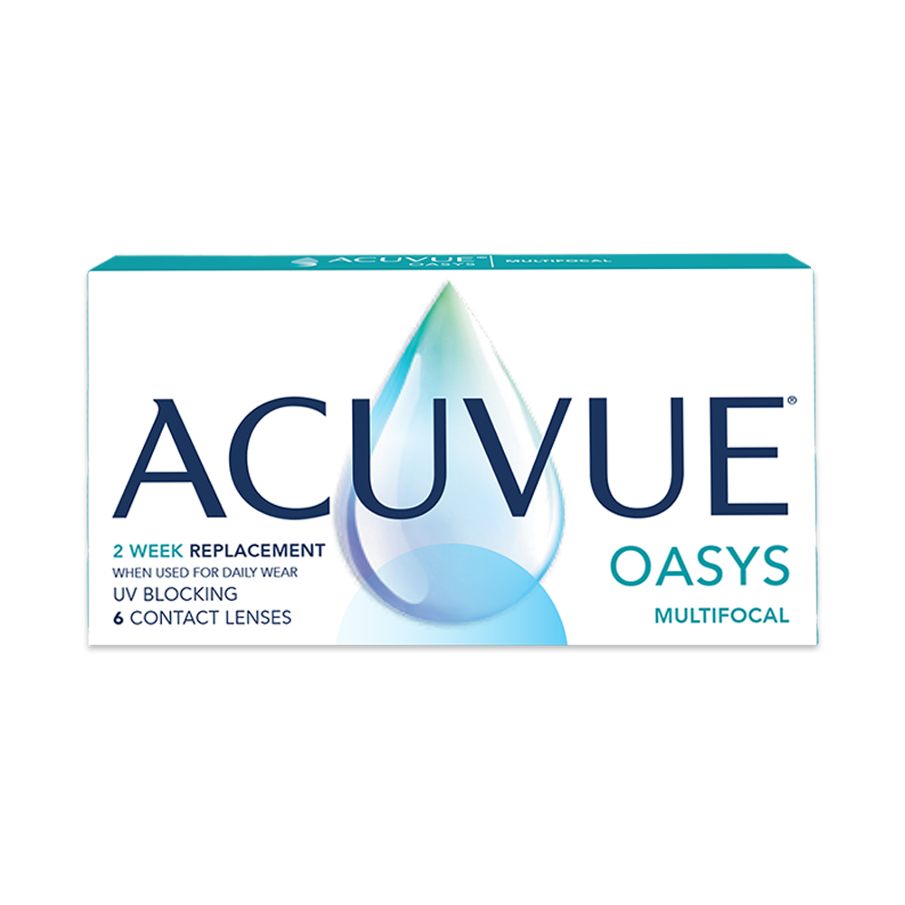Acuvue Oasys Multifocal - 6 contact lenses 