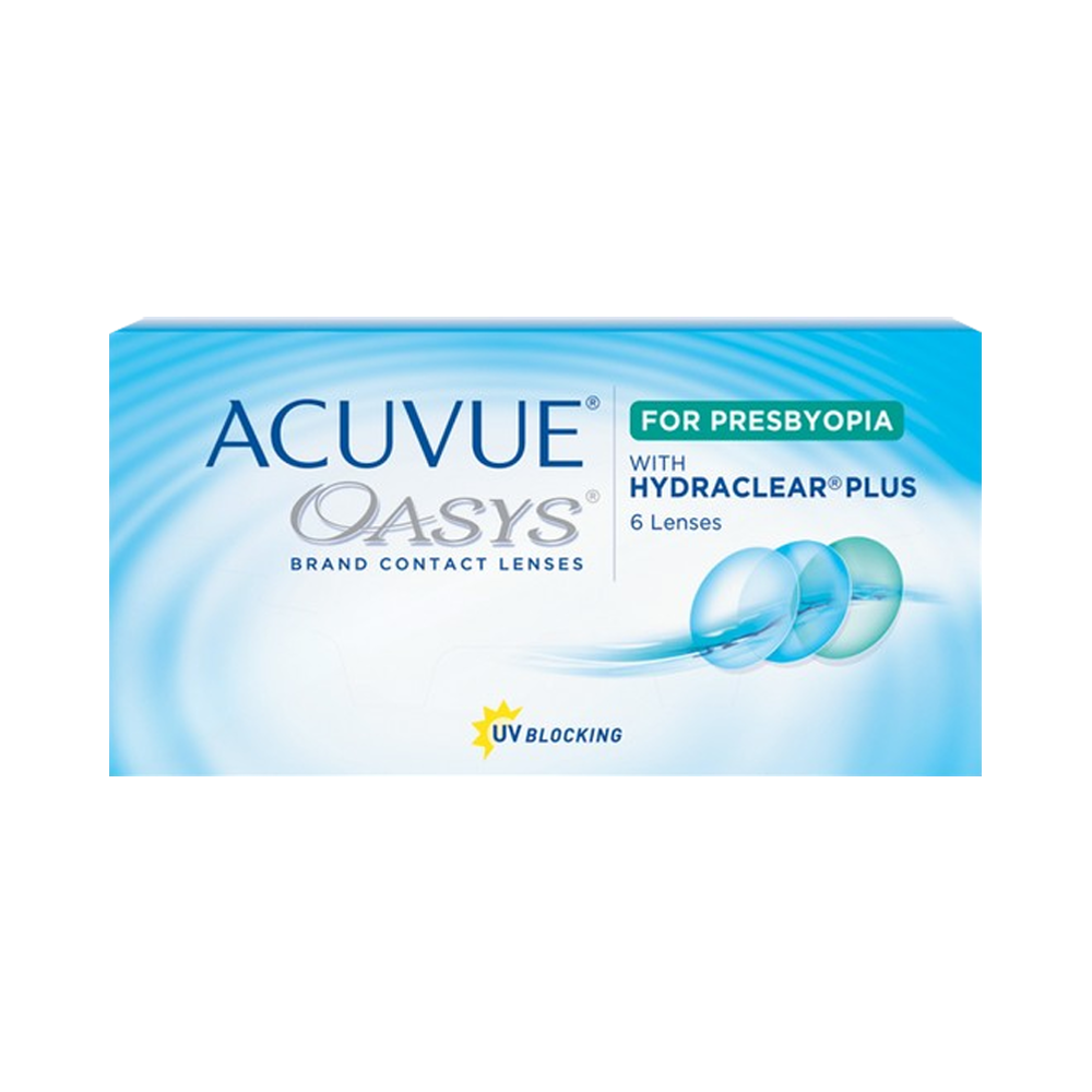 Acuvue Oasys for Presbyopia - 6 lentilles de contact 