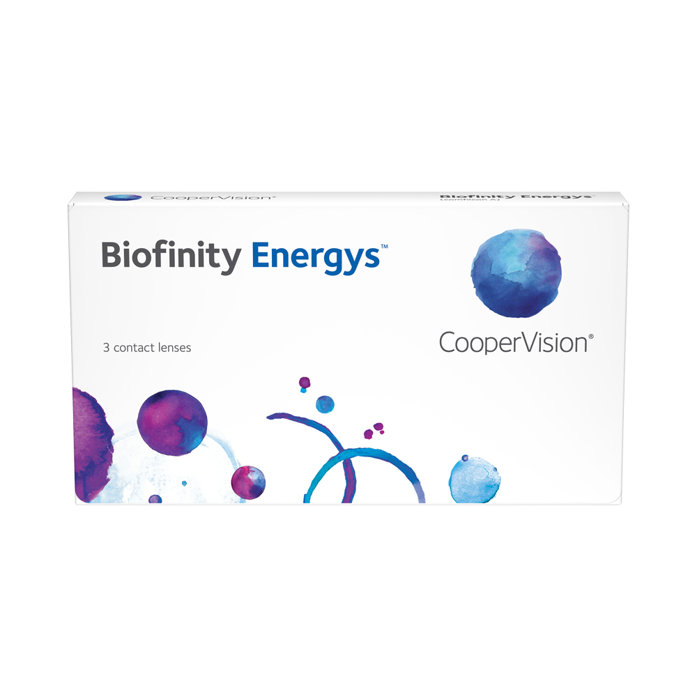 Biofinity Energys - 3 lentilles mensuelles 