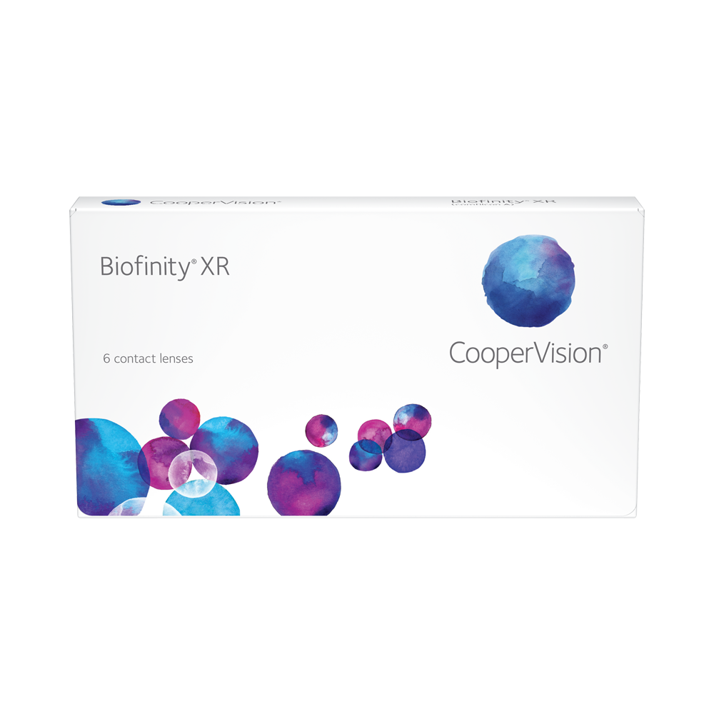 Biofinity XR - 6 lentilles mensuelles 