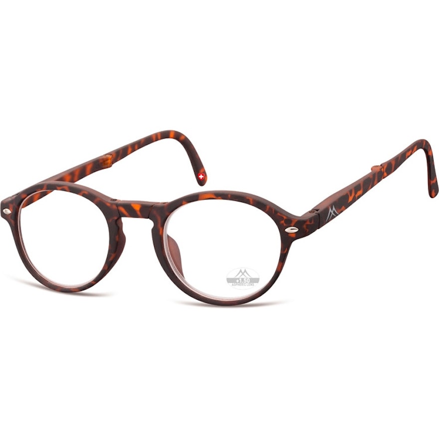 Folding vision top reading glasses
