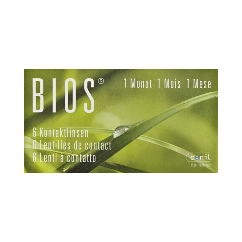 Bios 1-Monat - 6 lentilles mensuelles 