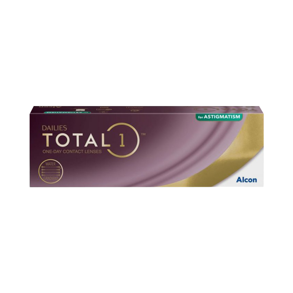 Dailies Total 1 for Astigmatism - 30 daily lenses 
