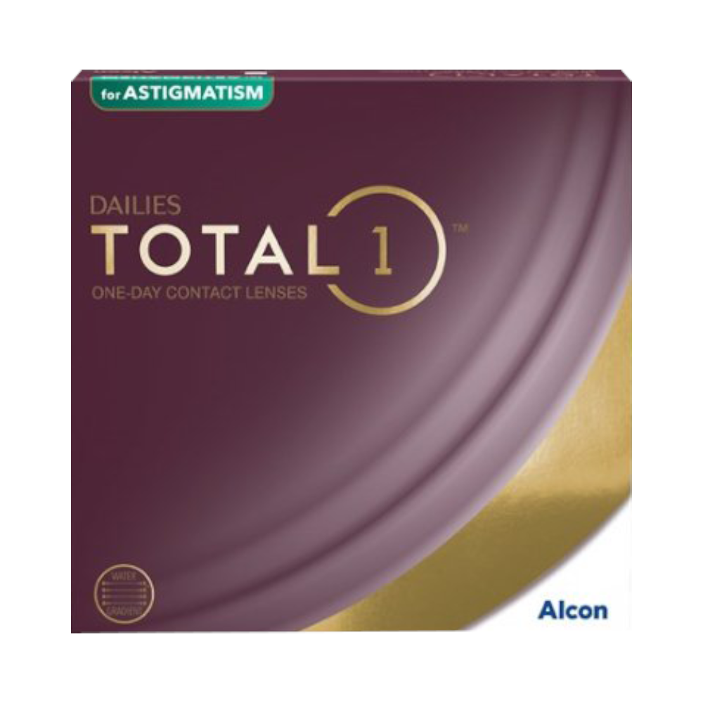 Dailies Total 1 for Astigmatism - 90 daily lenses 