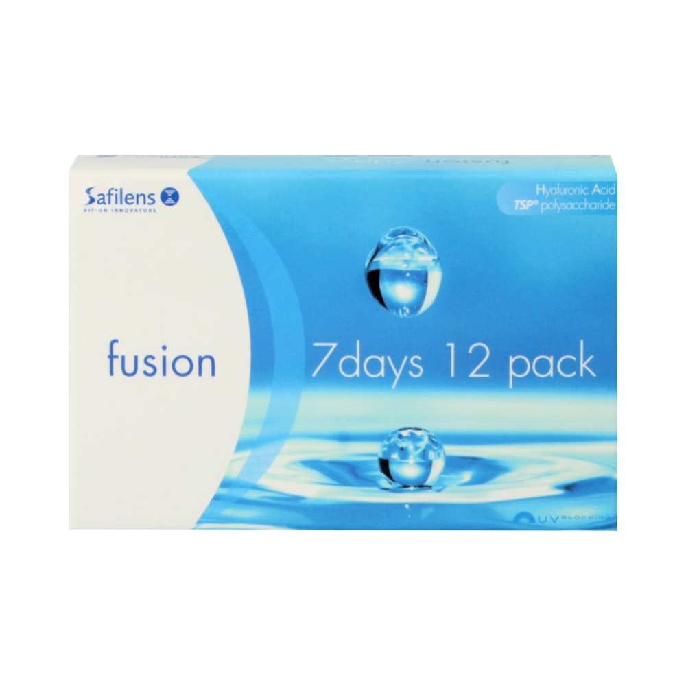 Fusion 7 days - 12 contact lenses 