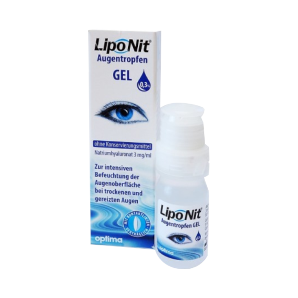 Lipo Nit eye drops Gel 0.3% - 10ml bottle 