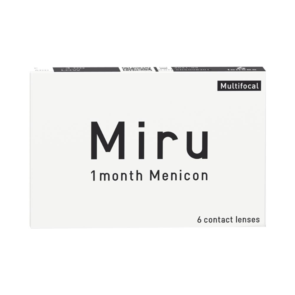 Miru Multifocal - 6 monthly lenses 