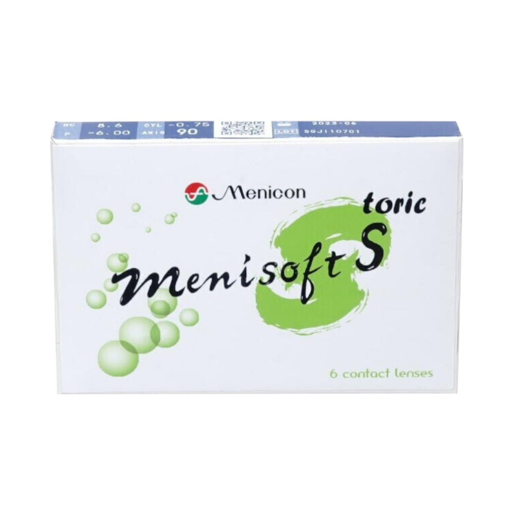 Menisoft S toric - 6 Kontaktlinsen 