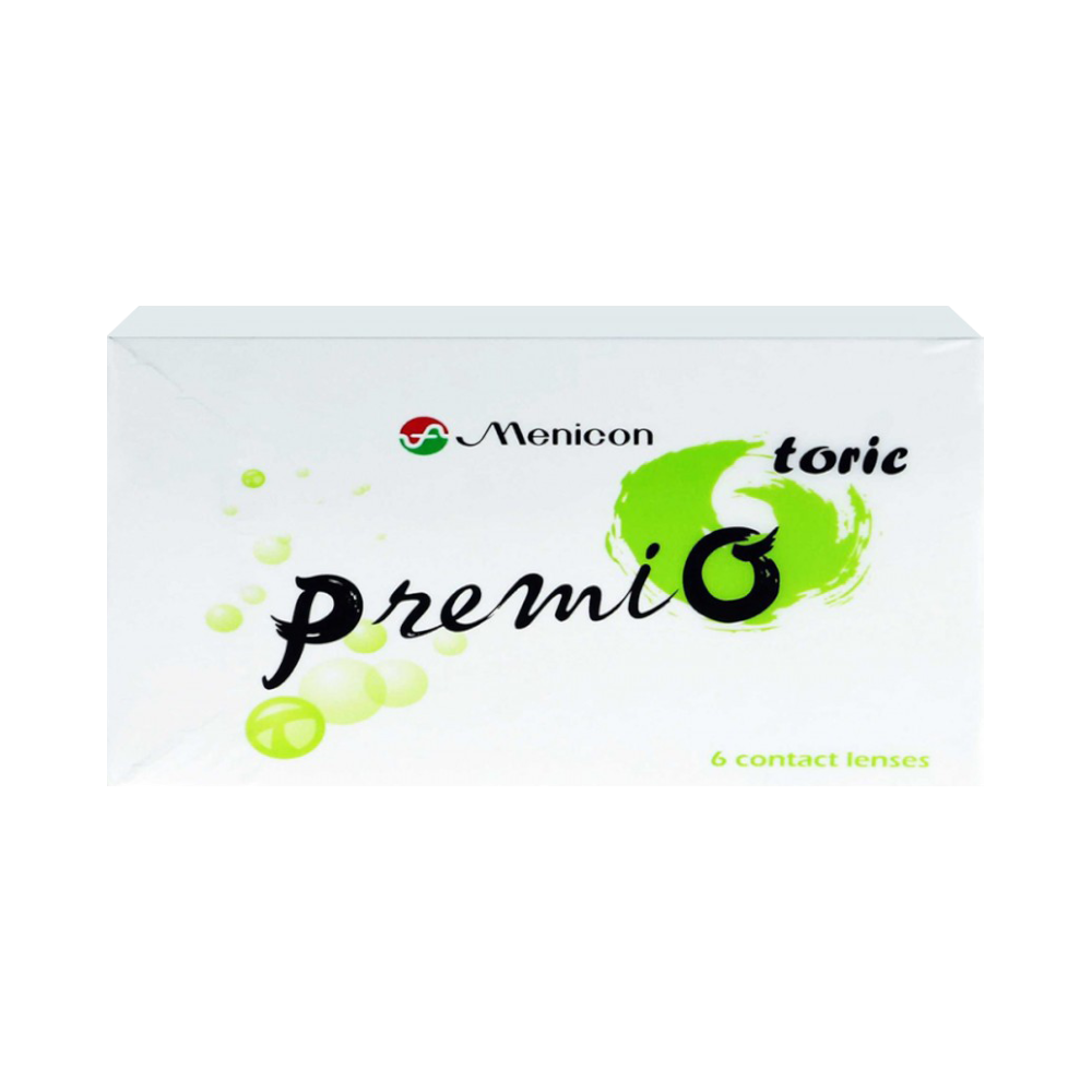 Menicon PremiO toric  - 6 contact lenses 