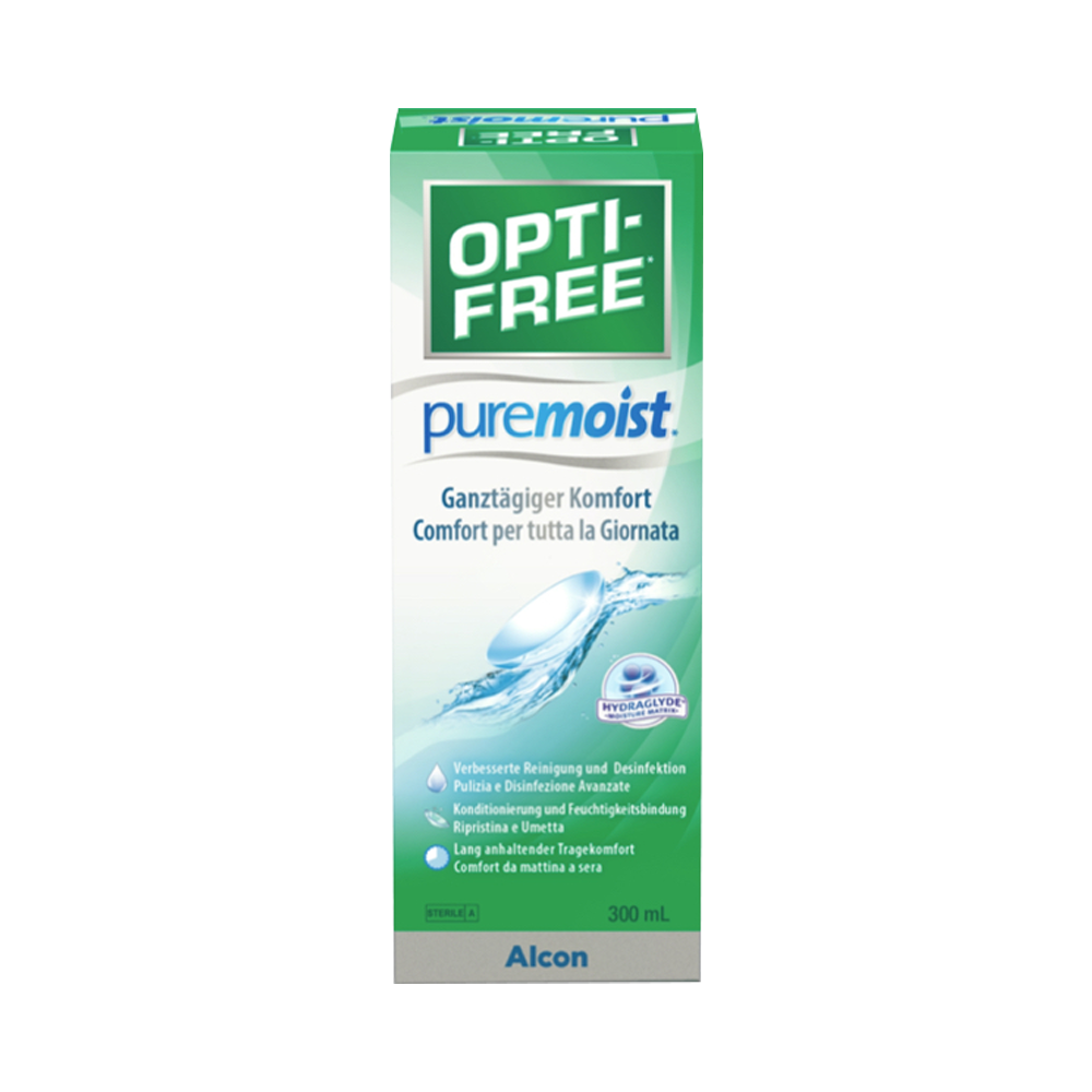 Opti-Free Puremoist - 300ml + contenitore per lenti 