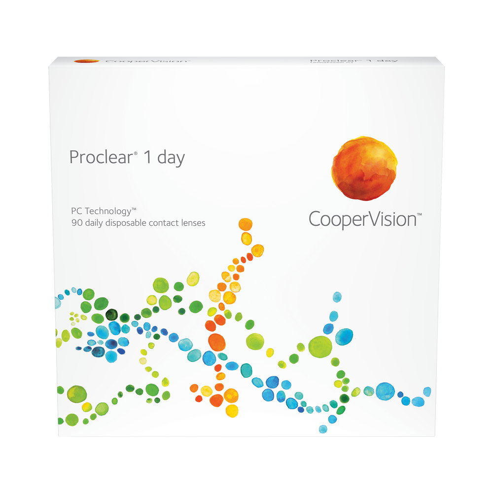Proclear 1 day - 90 daily lenses 