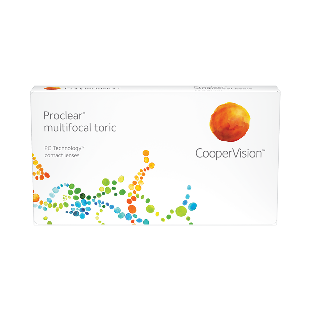 Proclear Multifocal Toric - 6 monthly lenses 