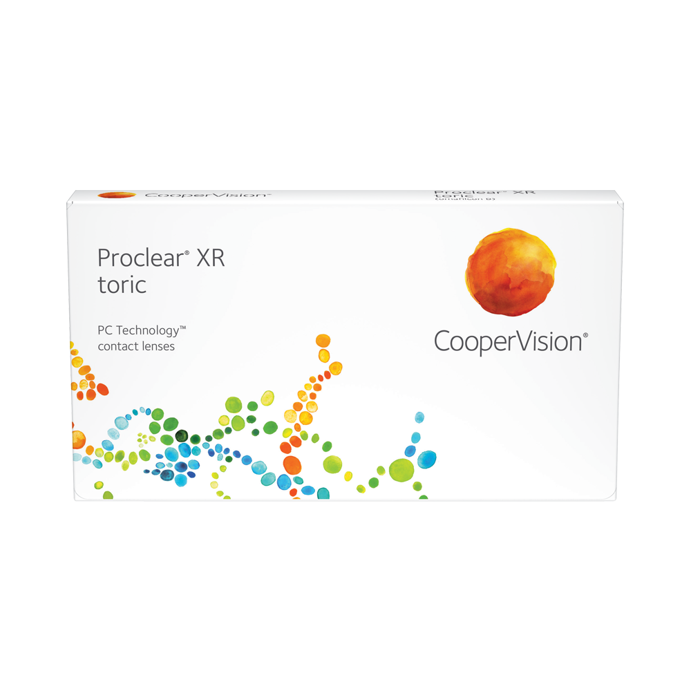 Proclear Toric XR - 6 monthly lenses 
