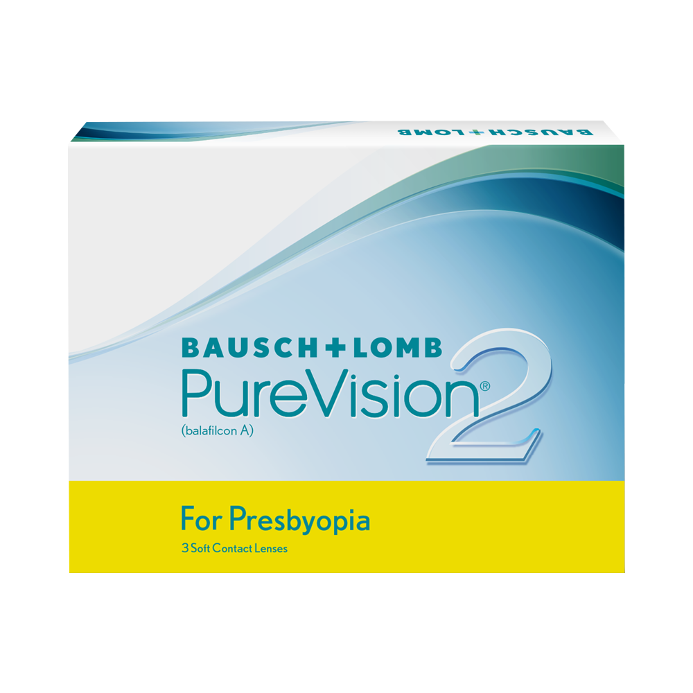PureVision 2 for Presbyopia - 3 monthly lenses 