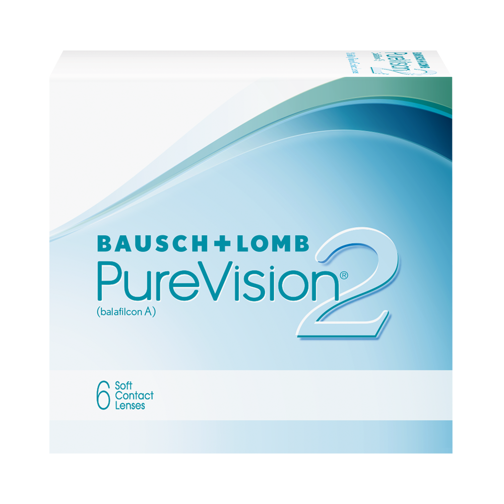 Pure Vision 2 HD - 6 lentilles mensuelles 