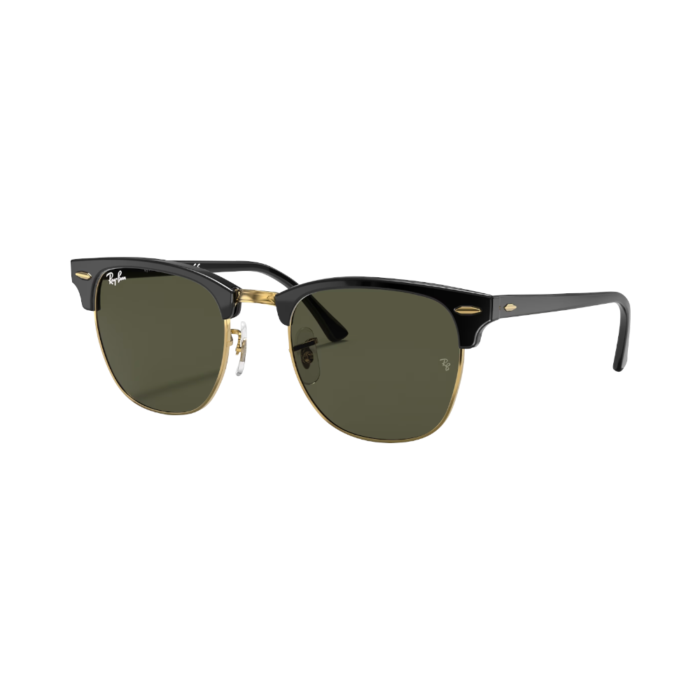 Ray-Ban CLUBMASTER vert, noir /or M 