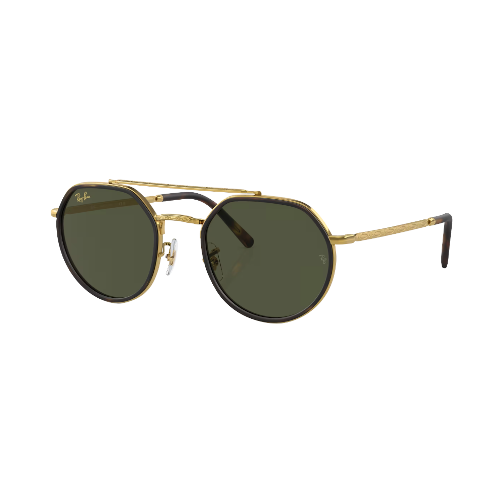 Ray-Ban RB3765 green on gold M 