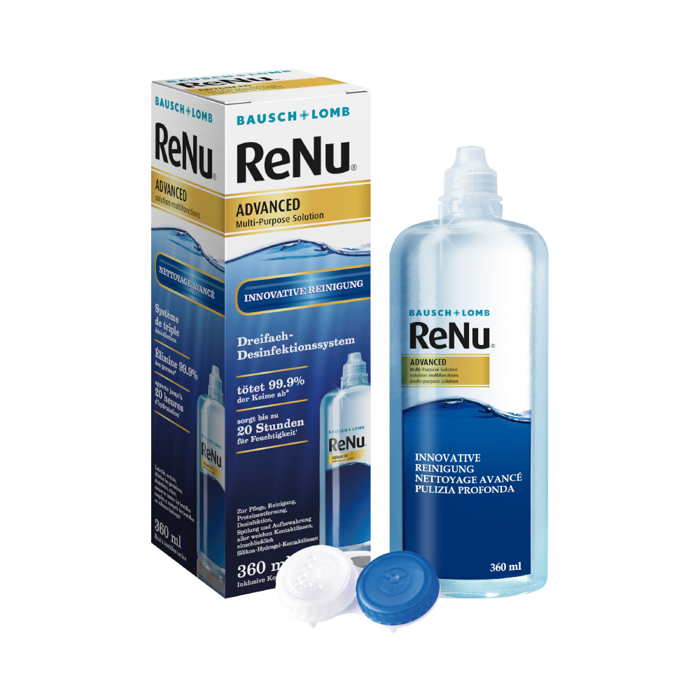 ReNu Advanced - 360ml + contenitore per lenti 
