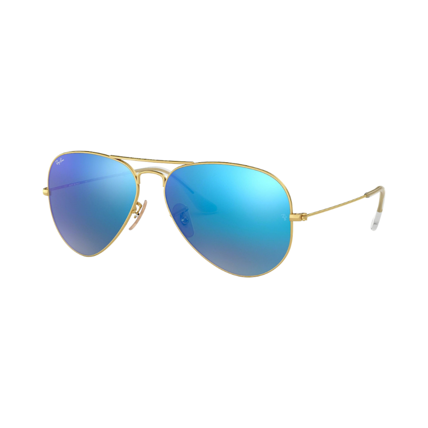 Ray-Ban 0RB3025 Sunglasses Mirror Blue at