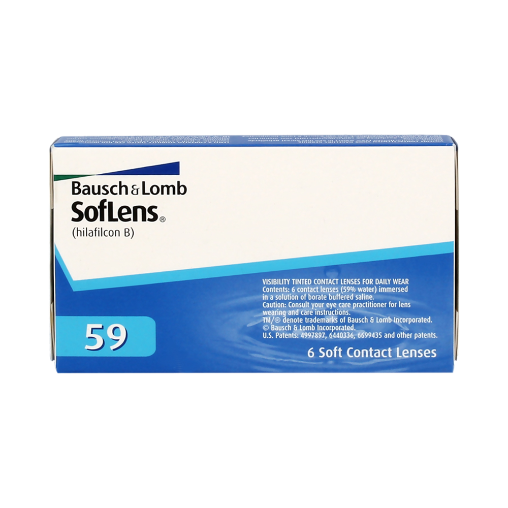 SofLens 59 - 6 lentilles mensuelles 