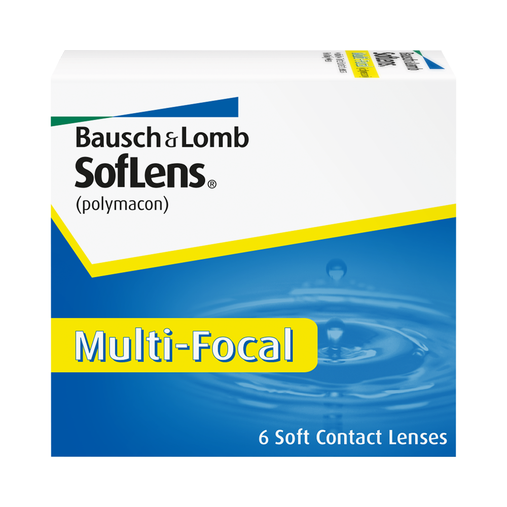 SofLens Multifocal - 6 lentilles mensuelles 