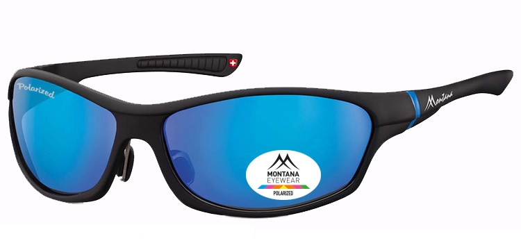 Montana Sports Glasses SP307A Black / Blue 