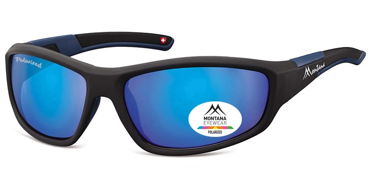 Montana Sports Glasses SP311B Black / Blue 