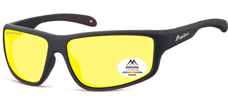 Montana Sports Glasses SP313F Black / Yellow 